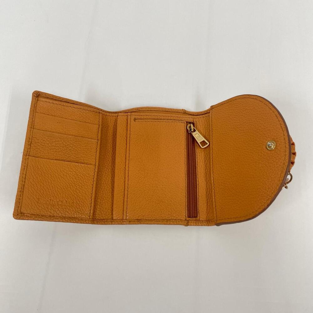 Chloe Trifold Wallet Orange - Picture 4 of 9